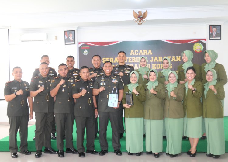 Dandim 0301/Pbr Hadiri Sertijab dan Tradisi Korps Kasipers Kasrem 031/Wira Bima