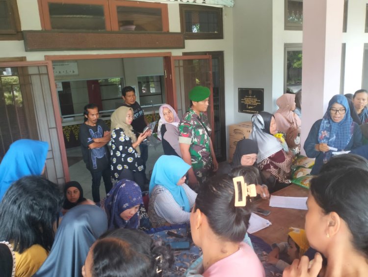 Demi Jaga Ketahuan Pangan,Kodim 0301/Pbr Terus Gencarkan GPM di Seluruh Kecamatan
