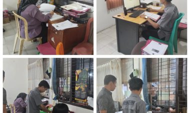 Polres Kampar Permudah Urus SKCK untuk PPPK Paruh Waktu dan Guru, Kasat Intel: Jangan Pakai Calo!"