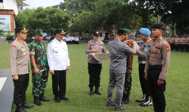 Dandim 0301/Pekanbaru Hadiri Apel Siaga Operasi AMAN P2KS: TNI Siap Dukung Penanganan Banjir