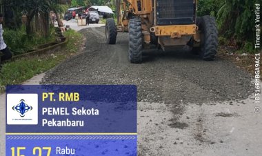Pemko Pekanbaru Terus Gesa Perbaiki 1900 Titik Ruas Jalan di 15 Kecamatan