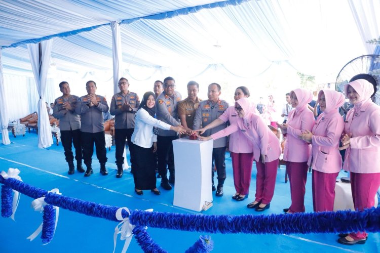 Kapolda Riau Resmikan SPPG Bhayangkari di Tambang, Kapolres Kampar: 'Ini Bukti Nyata Polri Peduli Gizi Anak Bangsa!"