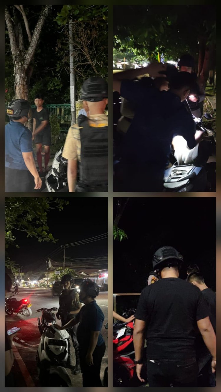 "Tim Raga Res Kampar Sisir Kota Bangkinang, Patroli Malam, Jaga Kamtibmas, Antisipasi Balap Liar dan Aksi Premanisme!"