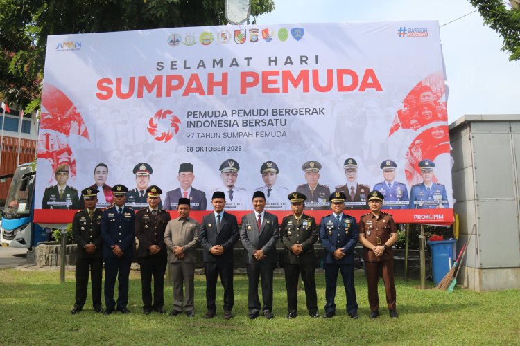 Dandim Hadiri Upacara Hari Sumpah Pemuda, Ajak Generasi Muda Perkuat Persatuan Bangsa