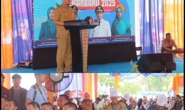 Dandim 0301/Pekanbaru Hadiri Festival Pangan Lokal Kota Pekanbaru