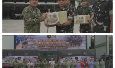 Wakili Dandim, Pasi Ops Kodim 0301/Pbr Hadiri Pemberangkatan Bantuan Kemanusiaan untuk Aceh, Sumut–Sumbar, Tekankan Pentingnya Kepedulian Sosial