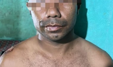 Polsek Kampar Tangkap Pelaku Bakar Rumah Mantan Istri di Desa Penyasawan 