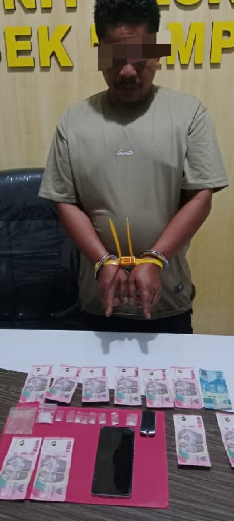 Polsek Kampar Kiri Tangkap Pengedar Narkoba di Desa Makmur Sejahtera!