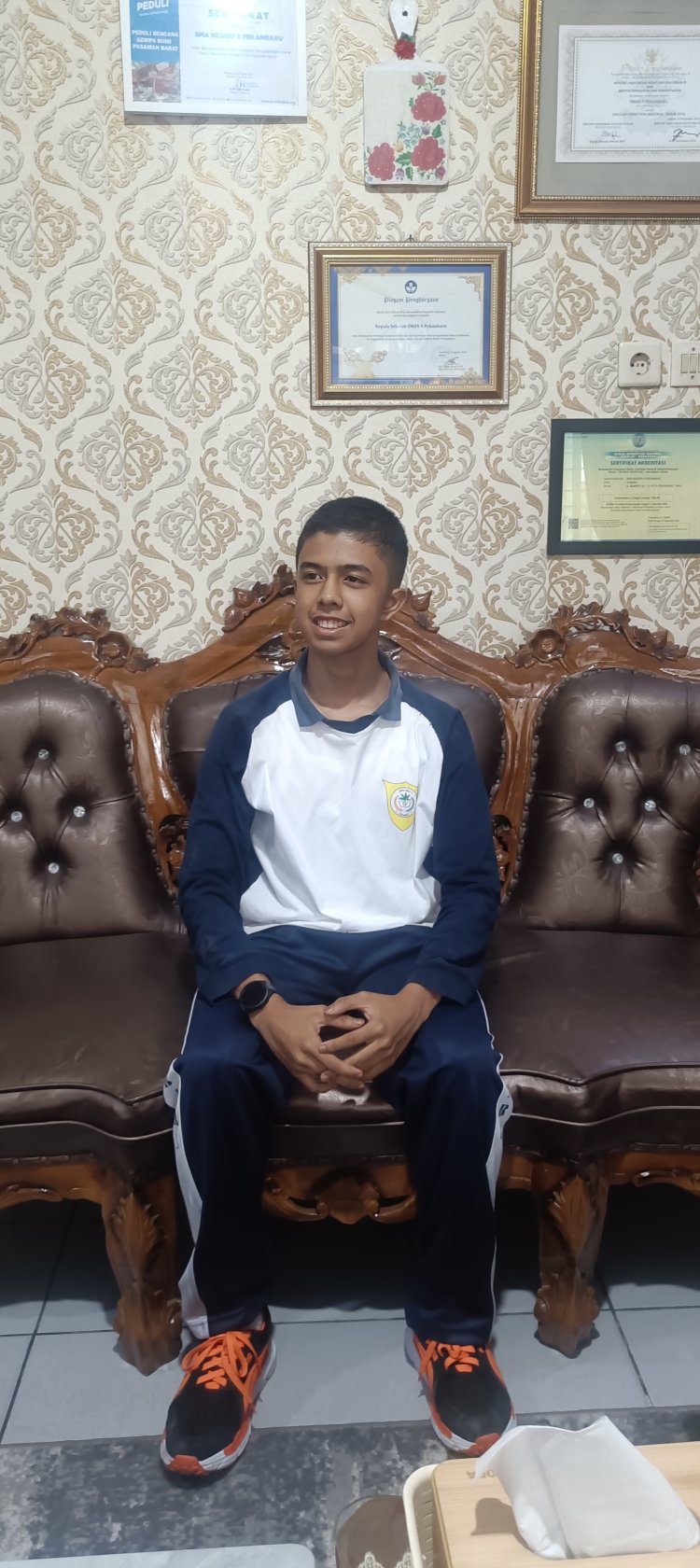 OSIS SMAN 9 Pekanbaru Berkolaborasi Dengan Presiden University Dalam Memeriahkan Kegiatan Class Meeting