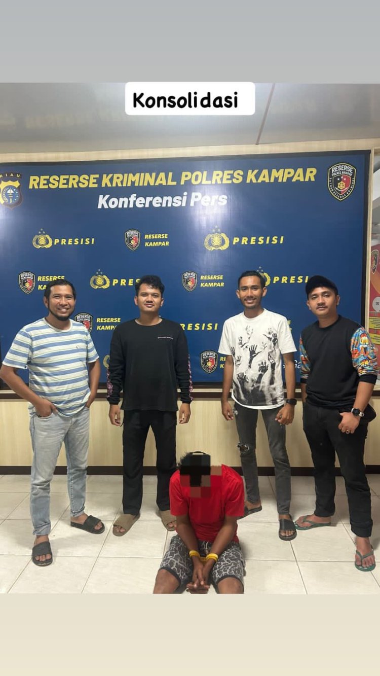 Satreskrim Tangkap Dari 4 Jam Pelaku Pembunuhan Berencana di Desa Simalinyang