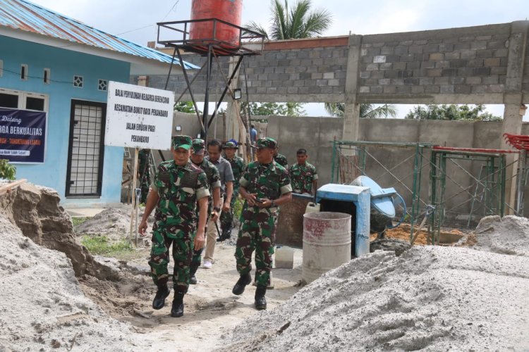 Dandim 0301/Pbr Dampingi Irdam XIX/Tuanku Tambusai Lihat Progres KDKMP Pekanbaru