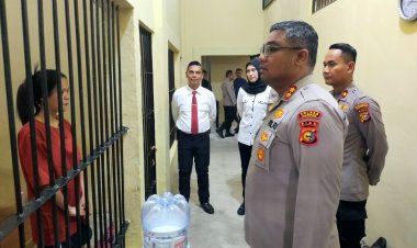 Kapolres Kampar Cek Rutan, 'Kesehatan & Keamanan' Prioritas!"