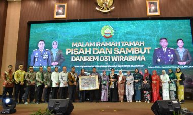 Dandim 0301/Pekanbaru Apresiasi Pengabdian Danrem Lama dan Sambut Danrem Baru