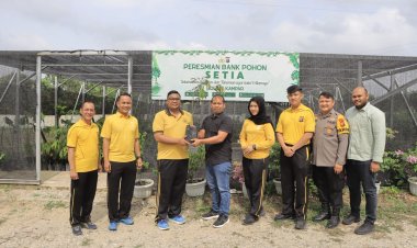 Polres Kampar Ingatkan: Jaga Pohon, Jaga Kehidupan