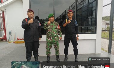 Babinsa Kodim 0301l/Pbr Monitoring Lapas Narkoba Guna tingkatkan Keamanan Dan Sinergitas