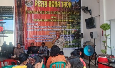 STM Dos Ni Roha Tapanuli Utara Kelurahan Tampan Laksanakan Pertemuan Perdana di Rumah Hendra Marpaung