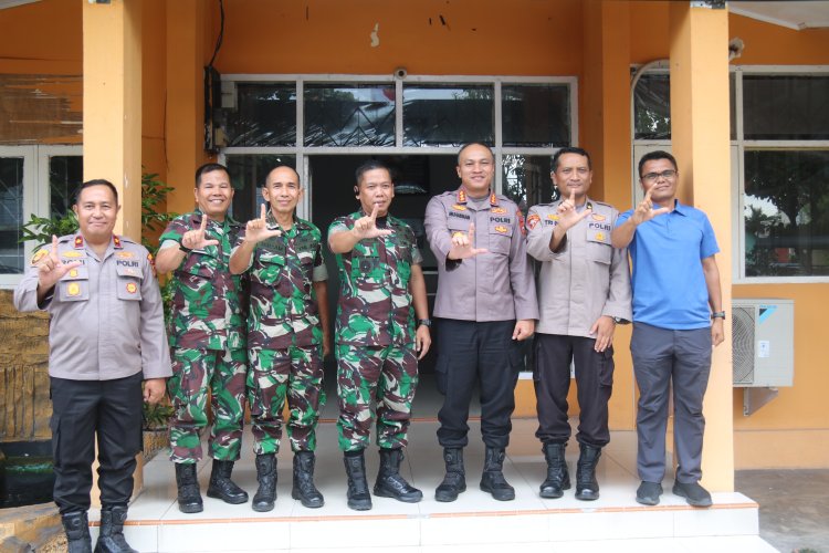 Perkuat Sinergitas, Dandim 0301/Pekanbaru Terima Silaturahmi Kapolresta Pekanbaru