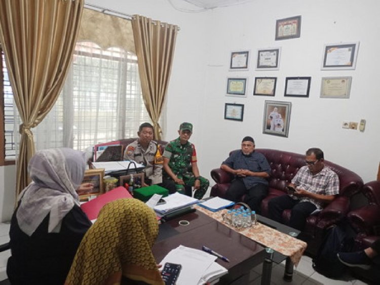 Babinsa Kodim Monitoring Relokasi Pedagang  Guna Lokasi KDKMP