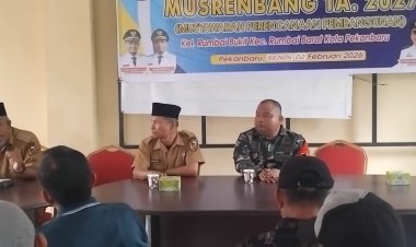 Babinsa Kodim 0301/Pbr Monitoring Musrenbang Kelurahan Rumbai Bukit