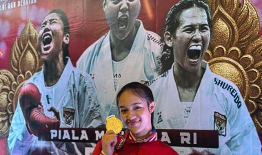 Raih Juara 1 Karate Piala Menpora,Bripda Jessica Teti Debora Harumkan Nama Polda Riau
