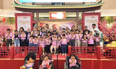 Dirlantas Polda Riau Hadiri Event “Berani Gundul” YKAKI, Wujud Kepedulian untuk Anak Pejuang Kanker