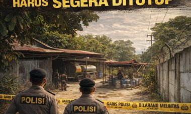 Hukum Jangan Tumpul! Kapolda Riau Harus Tindak Gudang Solar Diduga Ilegal di Naga Sakti