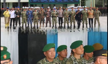 Dandim 0301/Pbr Hadiri Gelar Operasi Gaktib dan Yustisi 2026, Teguhkan Komitmen TNI Prima dan Taat Hukum