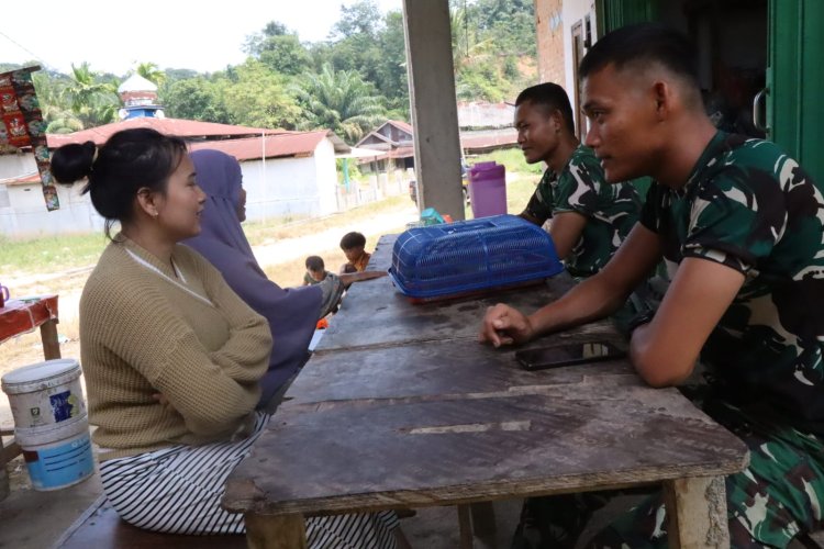 Canda dan Cerita di Lokasi TMMD, Bukti Kemanunggalan TNI dan Rakyat