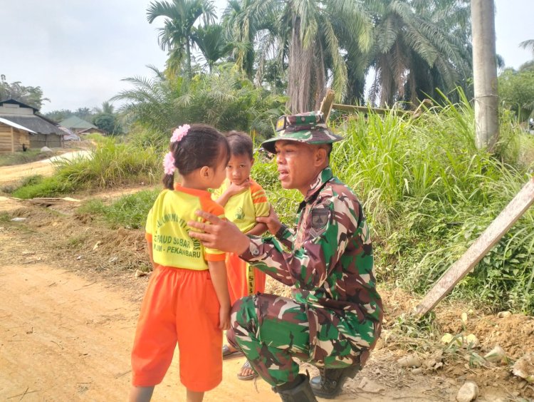 TMMD 127: Ketika Prajurit Jadi Sahabat dan Penyemangat Anak Sekolah