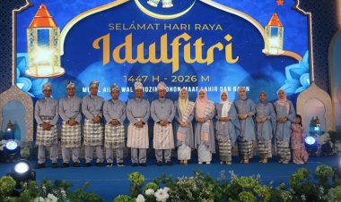 Dandim 0301/Pbr Hadiri Open House Idul Fitri 1447 H di Kediaman Walikota Pekanbaru