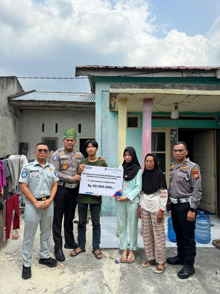 Di Balik Duka Laka Maut, Kepedulian Polisi Hadir untuk Keluarga Korban