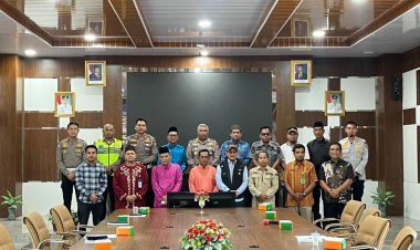 Rapat Koordinasi Penutupan Jembatan Sei Mesjid, Ditlantas Polda Riau Dorong Sinergi Pengaturan Lalu Lintas