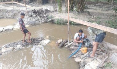 Akses Antar Kelurahan Diperkuat Lewat Pembangunan Jembatan Garuda