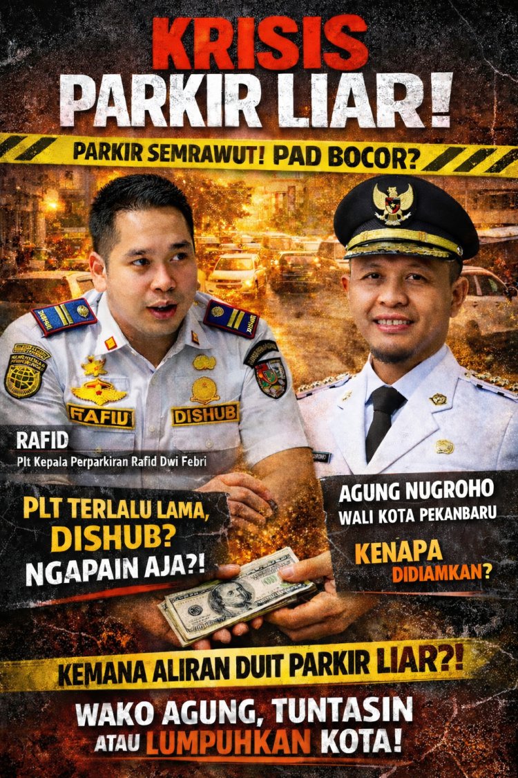 PARKIR LIAR TAK TERKENDALI