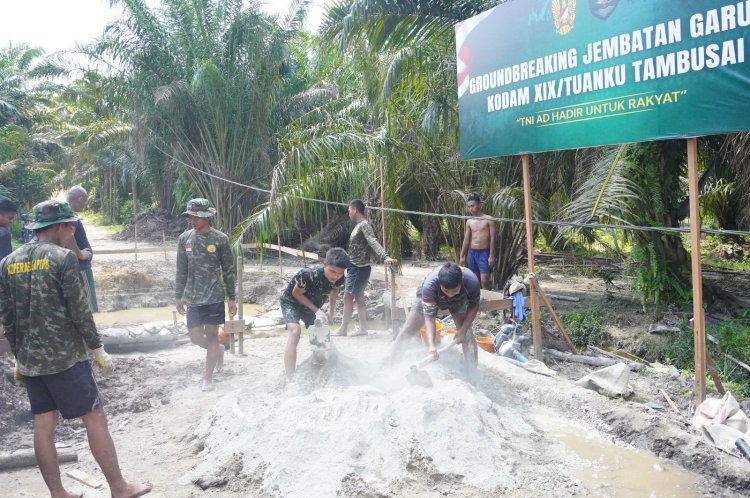 Tahapan Pengecoran dan Perakitan Besi Jadi Prioritas Pembangunan Jembatan Garuda