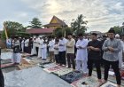 Dandim 0301/Pekanbaru Bersama Forkopimda Kota Pekanbaru Laksanakan Shalat Idul Adha 1447 H