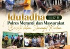 Iduladha Penuh Makna, Polres Meranti Bangun Kedekatan dengan Warga Lewat Kurban