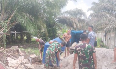 Mesin Molen Percepat Pengecoran Pondasi Jembatan Garuda Armco Tahap IV