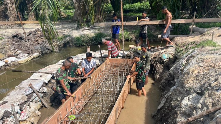 Pemasangan Mal Pondasi Dimulai, Jembatan Garuda Armco Menuju Tahap Penentu