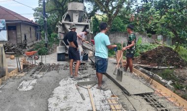 Kodim 0301/Pekanbaru Kebut Tahapan Konstruksi Empat Jembatan Garuda