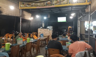 Kodim 0301/Pekanbaru Gelar Nobar Perebutan Juara 3, Perkuat Sinergi dengan Masyarakat