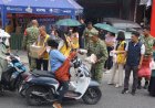 Wujud Kepedulian, Kodim 0301/Pekanbaru Bersama Lions Club Berbagi 600 Nasi Gratis